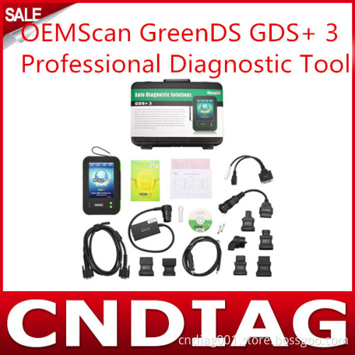 Oemscan Greends Gds+ 3 Professional Diagnostic Tool Online Update